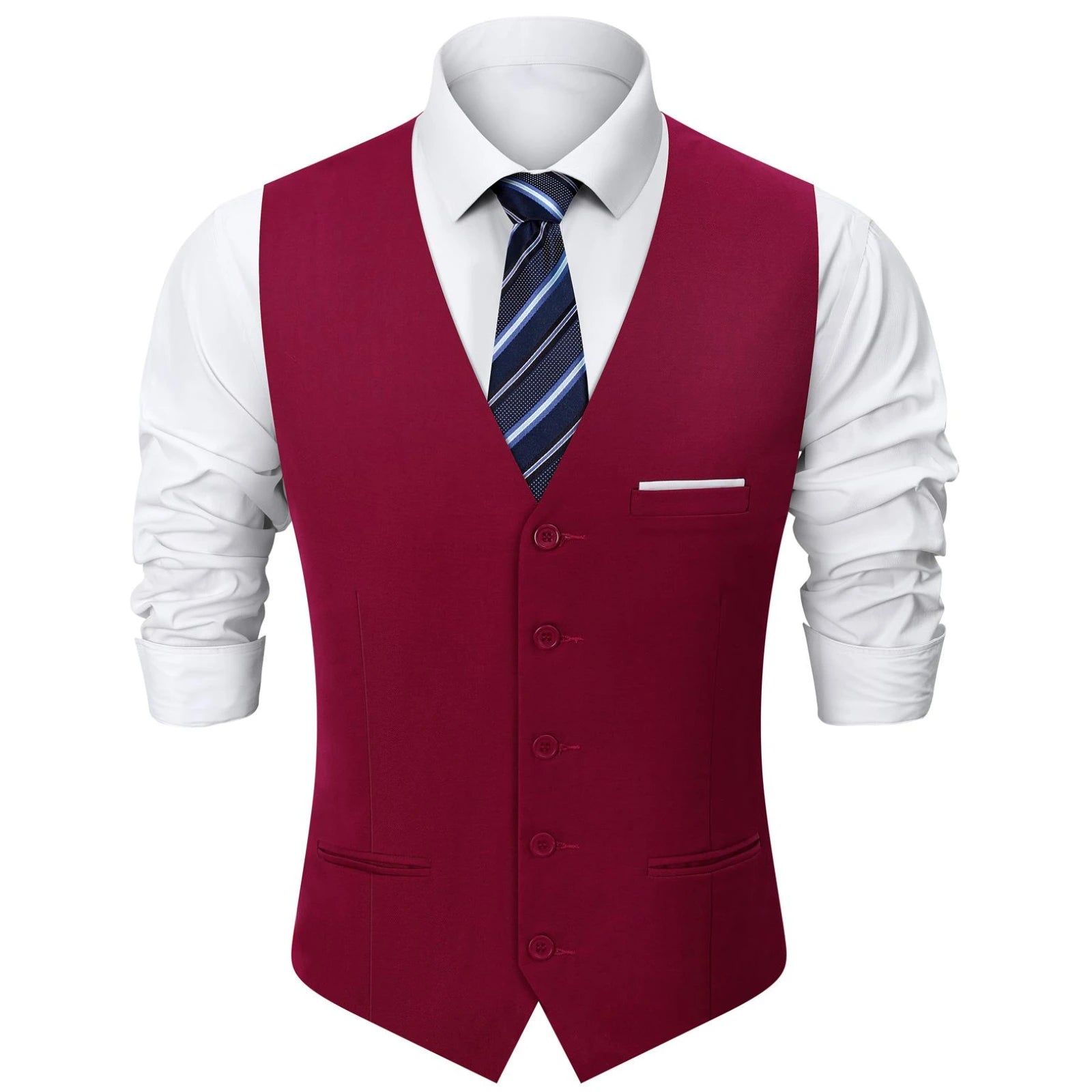 Men's Suit Vest – Formal Slim Fit Waistcoat