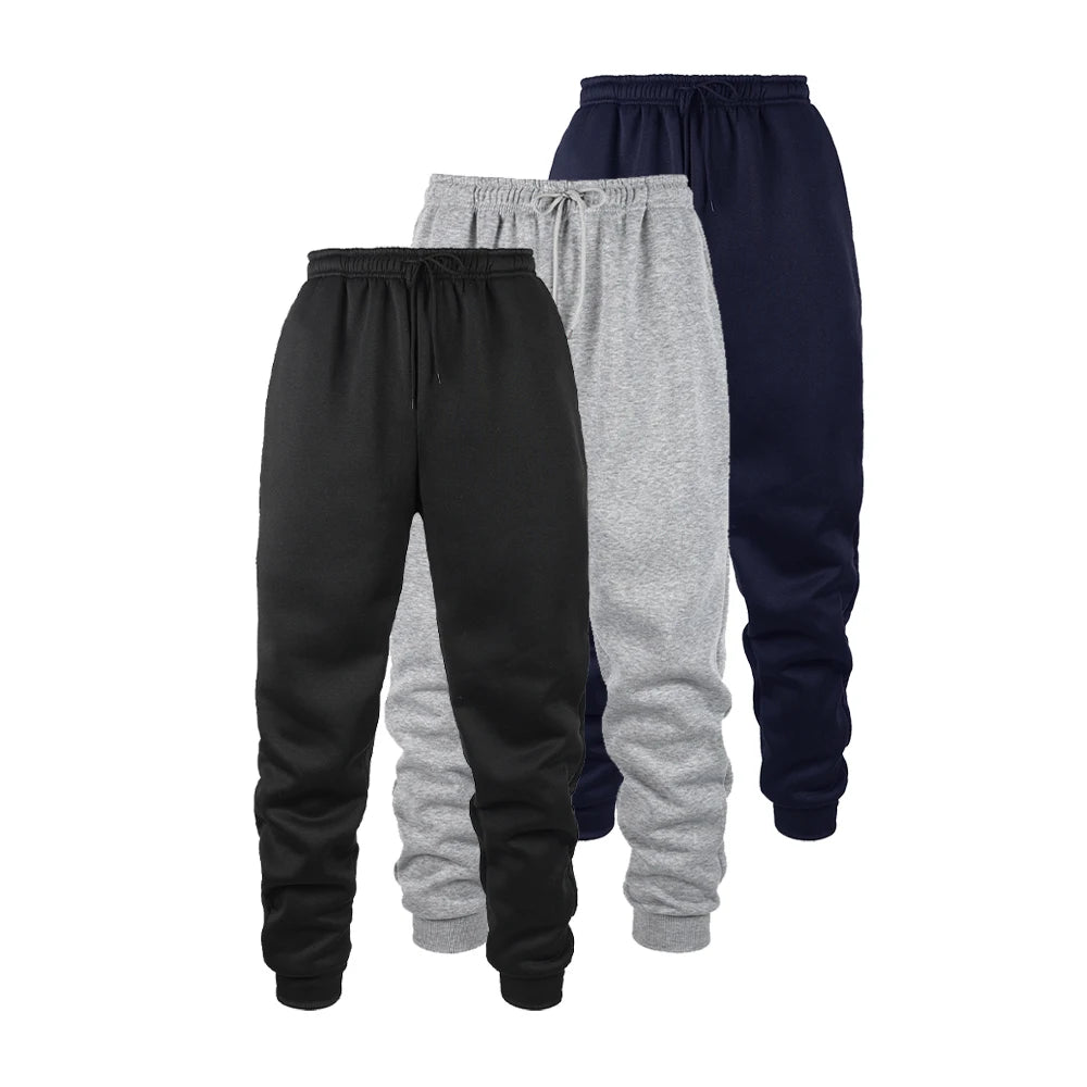 Men's Fitness Jogging Pants breathable loose fit jogger for gym running and casual wear