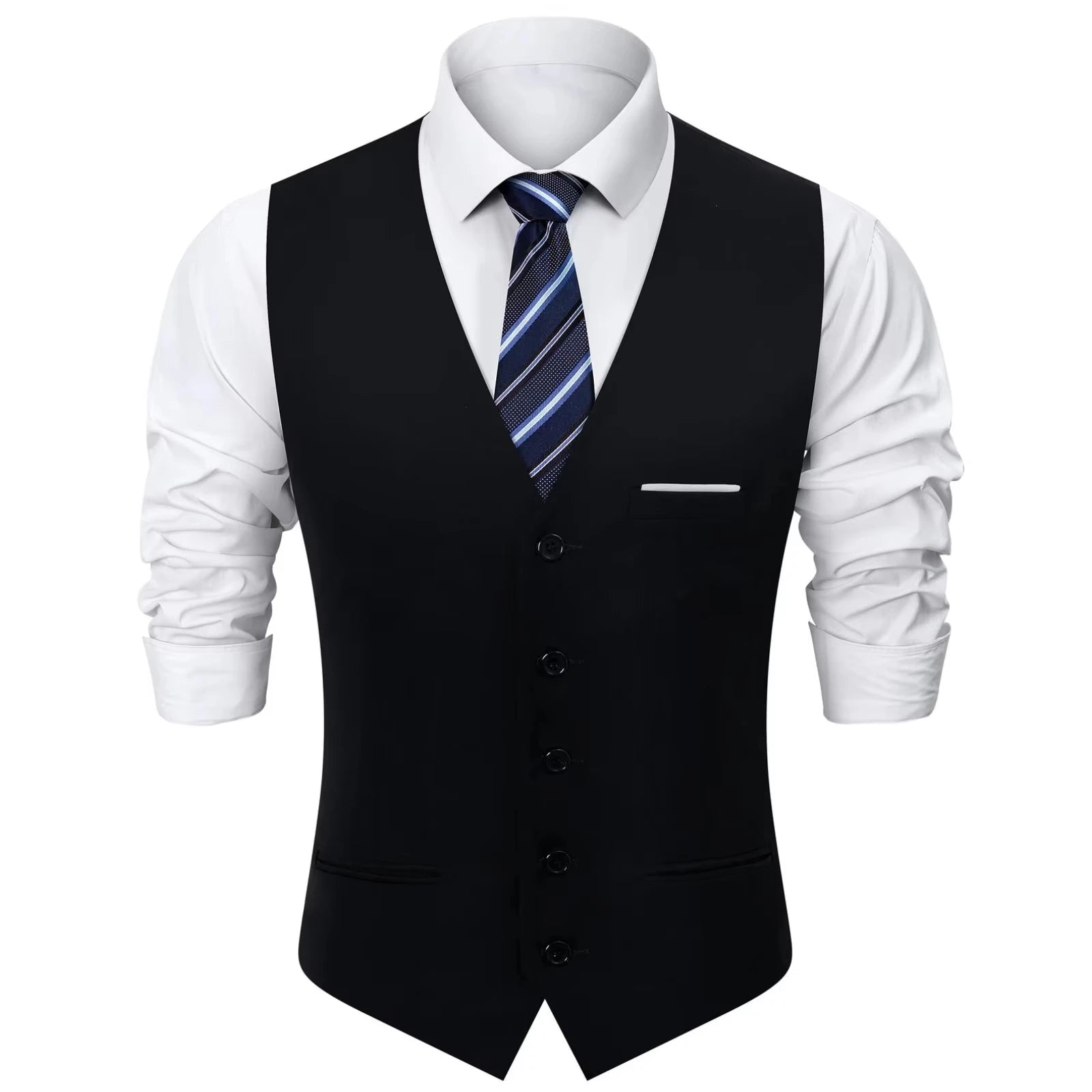 Men's Suit Vest – Formal Slim Fit Waistcoat