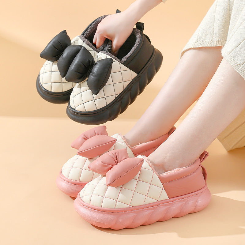 Thick-soled Home Waterproof Slippers