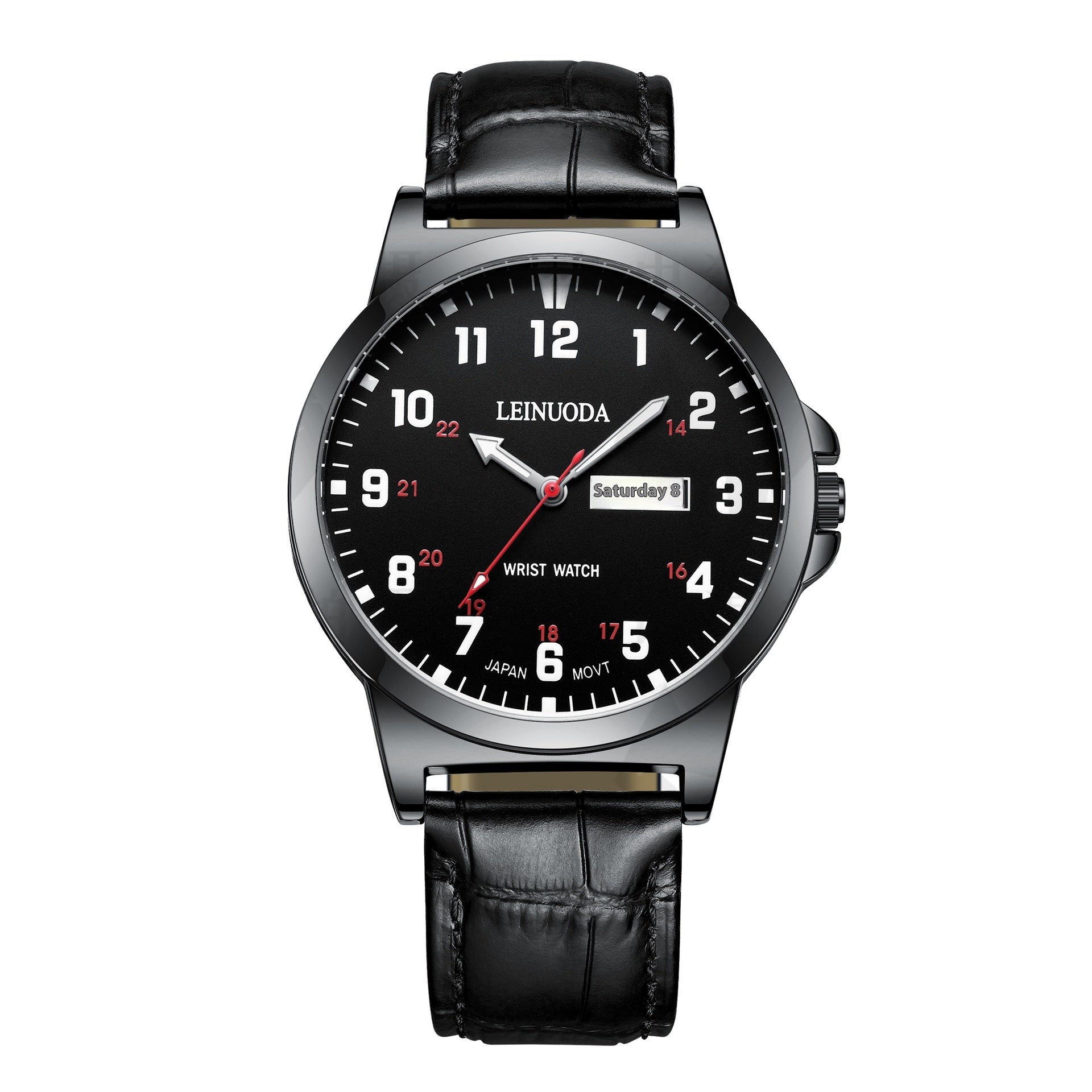 Numbers Surface Waterproof Quartz Simple Men's Watch