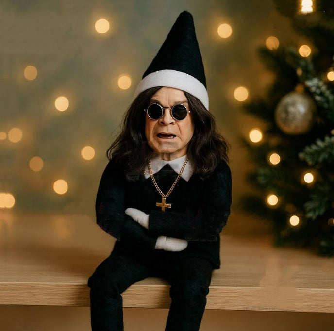 Ozzy Christmas Elf Doll