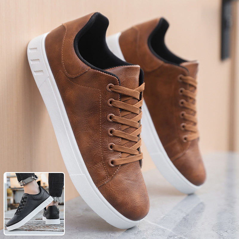 Lace-up Flat Shoes Men's Fashion Shoes